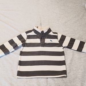 Carter's Toddler Boy Gray and white pullover sweater